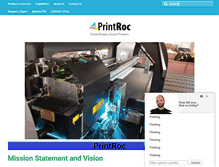 Tablet Screenshot of printroc.com